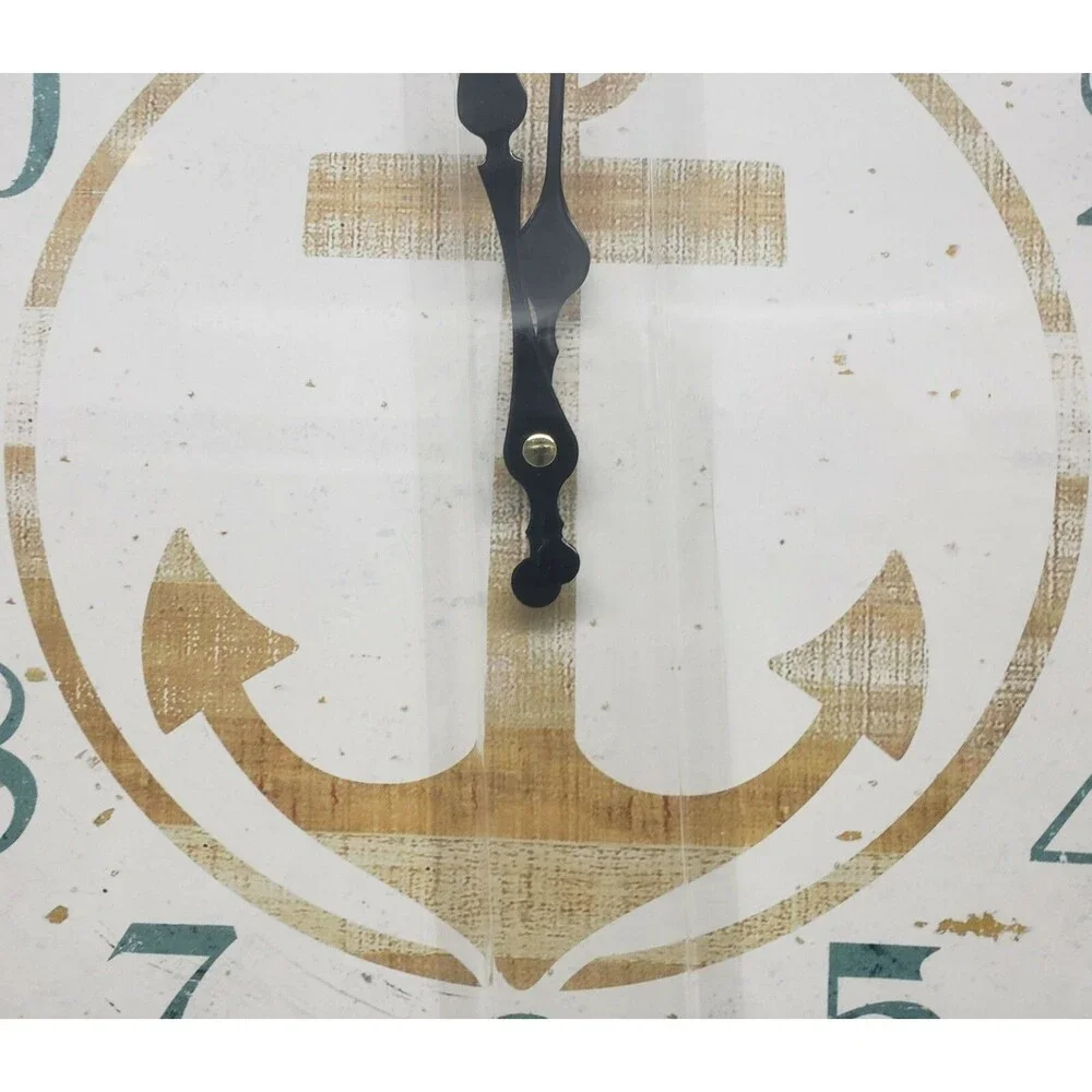 Round Wooden Kitchen Wall Decorative Clock, 12